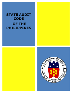 State Audit Code of the Philippines (PD 1445)