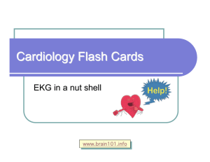 Cardiology Flash Cards