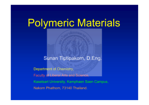 Polymeric Materials