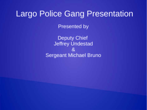 Gang Presentation