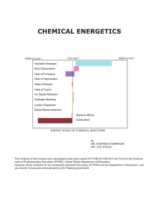 chemical energetics - Small