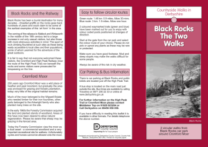 Black Rocks - 2 walks - Derbyshire County Council