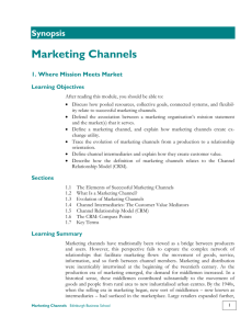 Marketing Channels - EBS Student Services