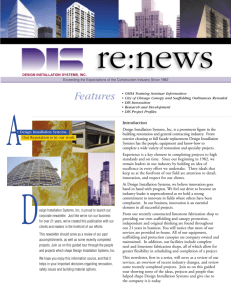 DIS Newsletter Dave 1.qxd - Design Installation Systems
