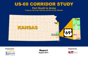 US-69 Corridor Study - Kansas Department of Transportation