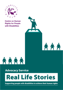 Advocacy Service Real Life Stories