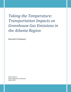 Taking the Temperature: Transportation Impacts