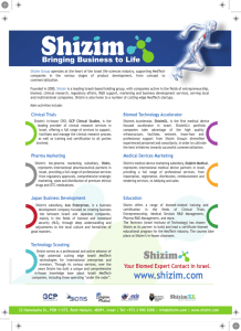 shizim Flyer - Shizim Group