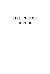 The Praise of Music - Ancient Groove Music