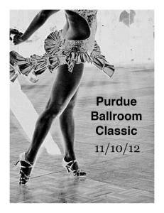 Gert & Kirsti Roslender - Purdue Latin & Ballroom Dance Team