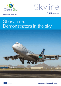 Show time: Demonstrators in the sky