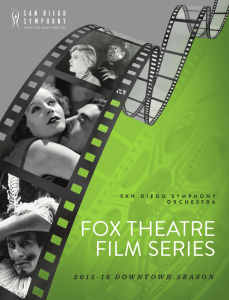 fox theatre film series