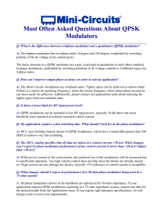 Most Often Asked Questions About QPSK Modulators