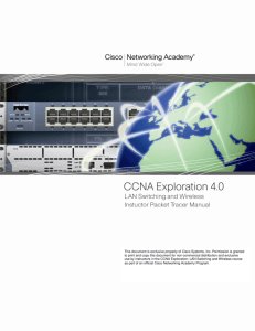 CCNA Exploration: LAN Switching and Wireless