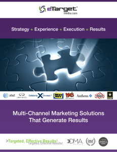 Multi-Channel Marketing Solutions That Generate Results