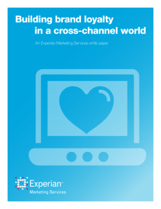 Building brand loyalty in a cross-channel world