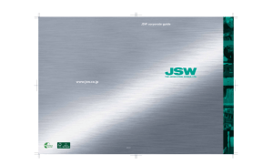 JSW Corporate Guide (PDF document 4.58MB)