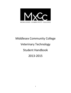 Veterinary Technician's Oath - Middlesex Community College