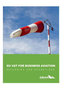 eu vat for business aviation