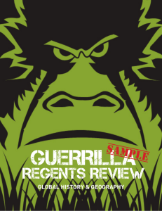 Guerrilla Regents Review