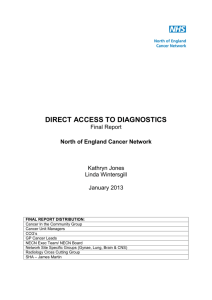 direct access to diagnostics - Northern England Strategic Clinical