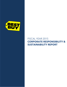 Report - Best Buy Corporate News and Information