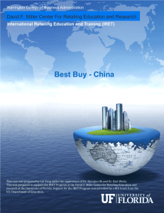 Best Buy - China - University of Florida