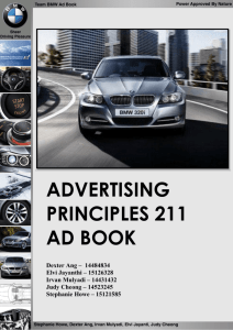 AD211 BMW Ad Analysis