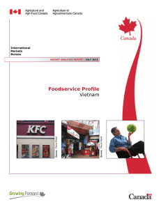 Foodservice Profile Vietnam