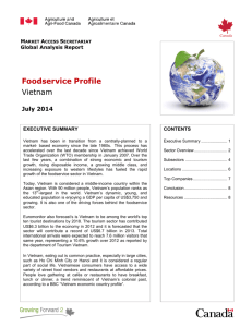 Foodservice Profile