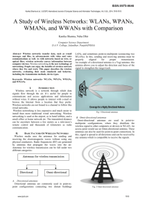 A Study of Wireless Networks - international journal of computer