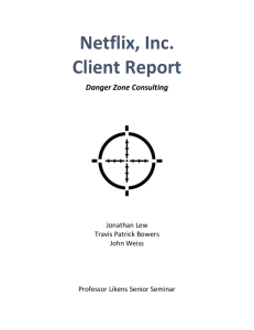 Netflix, Inc. Client Report