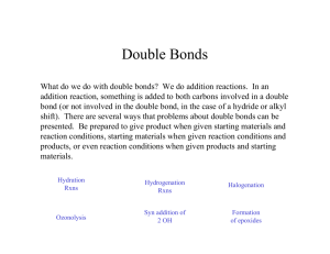 Double Bonds