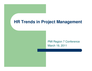 HR Trends in Project Management