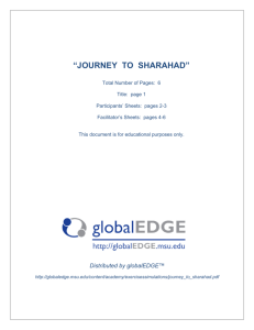 Journey to Sharahad