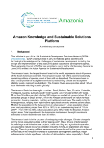 Amazon Knowledge and Sustainable Solutions