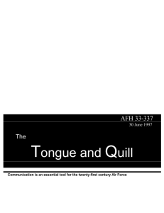 Tongue and Quill - Indiana University