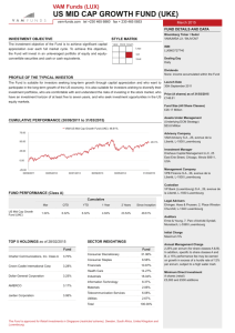 US MID CAP GROWTH FUND (UK£)