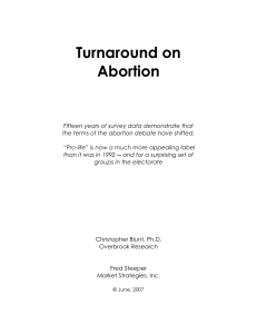 Turnaround on Abortion