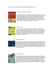 Faculty Research publications