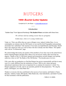 rutgers - Alumni Community