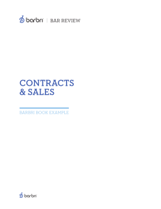 contracts & sales