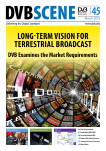 Long-Term Vision For TerresTriaL BroadcasT
