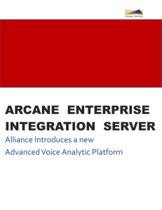 arcane enterprise integration server