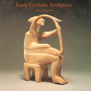 Early Cycladic Sculpture: An Introduction: Revised