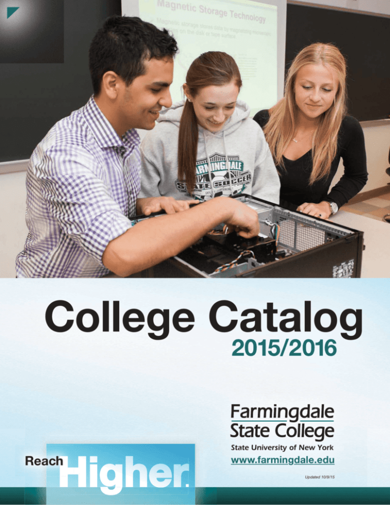 presentation college catalog