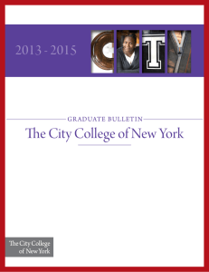 Graduate - The City College of New York