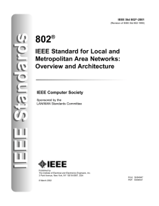 IEEE Std 802-2001 - IEEE 802 LAN/MAN Standards Committee