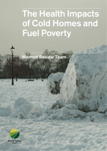 The Health Impacts of Cold Homes and Fuel Poverty