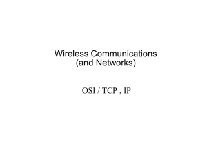PPT : Wireless Communications (and Networks)